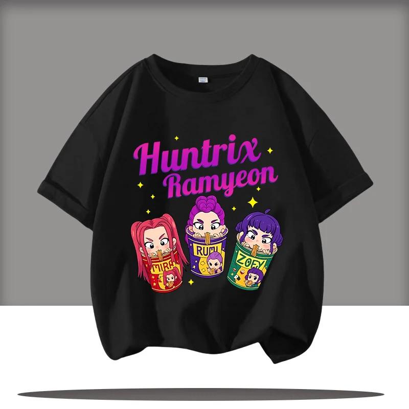 

Дерпи Тигр Kpop Охотники на Демонов Футболка для Детей Малышки Мужчин Женщин Футболка Милый Тигр Мультяшная Одежда 2025 Горячий Принт из Фильма Мягкая 110