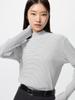Uniqlo Lip High Neck T  Long Sleeve  sTripe