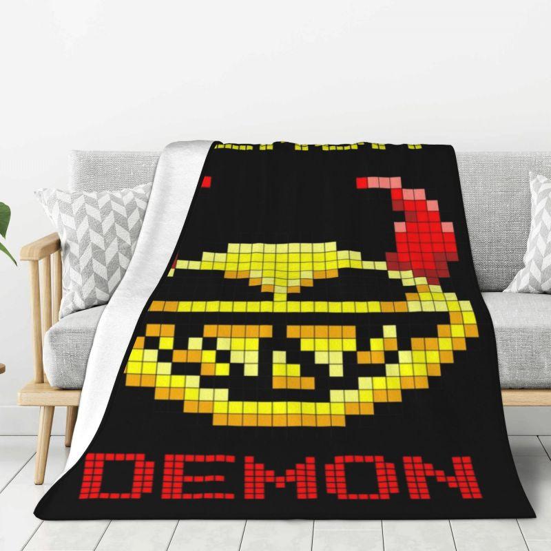 Custom Music Band Lemon Demon Blanket 3D Printed Soft Flannel Fleece Warm Throw Blankets for Car Bedroom Couch Quilt