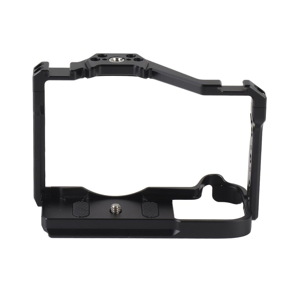 Metal Camera Cage Aluminum Alloy Multi Hole Expansion Camera Protective Frame with Cold Shoe Mount for R7 R8 Cameras