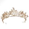 Baroque Vintage Crystal Crown Tiara Rhinestone Princess Butterfly Prom Crowns and Tiaras Bridal Wedding Hair Accessories Jewelry