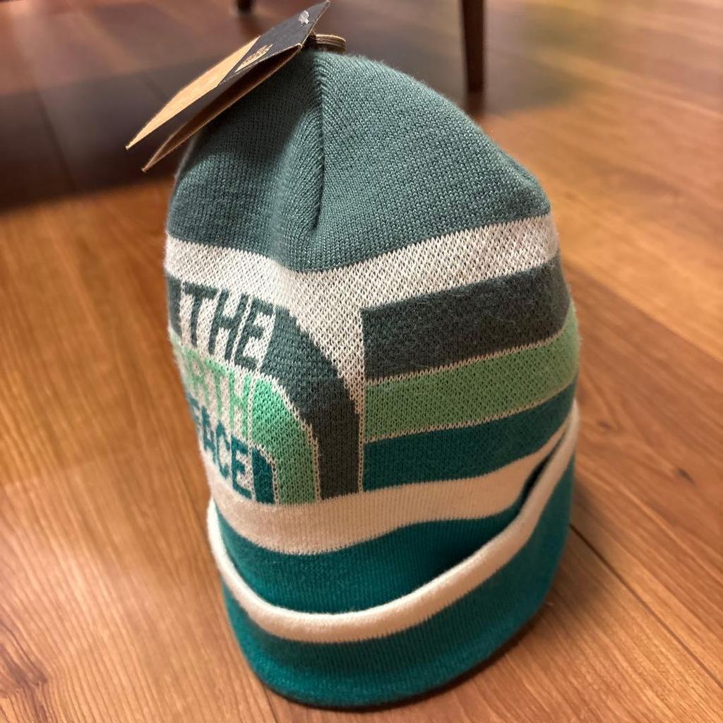 Used The North Face Retro Logo Knit Hat