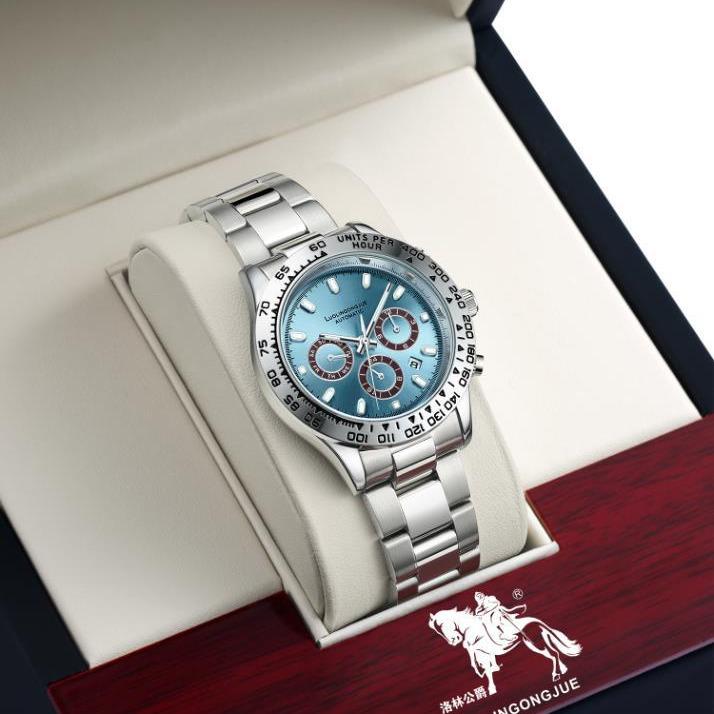 Duke of Lorraine 1954 Men's Multifunctional Waterproof Luminous Automatic Mechanical Watch