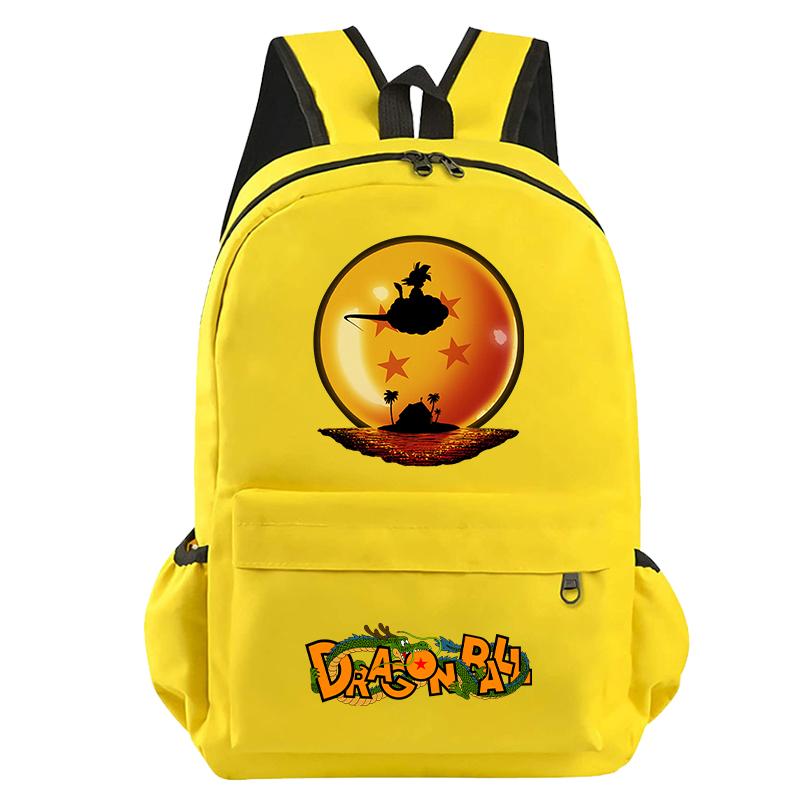 Anime Dragon Ball Cute Cartoon Backpack Document Bag for Girl Boy Teenager Best Gifts Schoolbag Men Women Leisure Travel Unisex Bagpack Rucksack