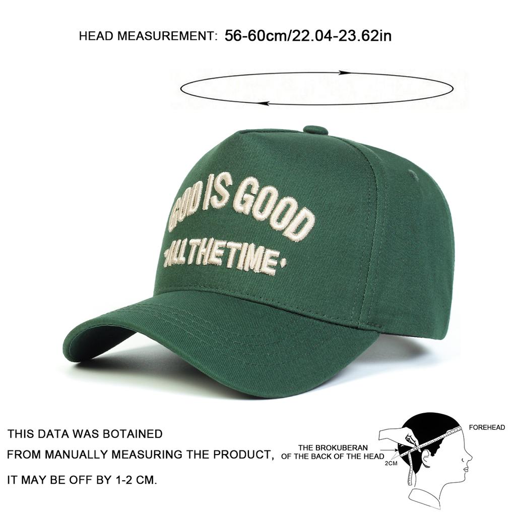 Men Letter Embroidered Baseball Cap Outdoor Adjustable Sunscreen Leisure Hat Spring Autumn Travel Tourism Beach Vacation