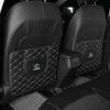 Interior Stickers PU Leather Car Anti-Kick Mats Auto Seat Back Protector Cover Styling For Lexus ES RX LS IS NX CT LX IS250 IS20
