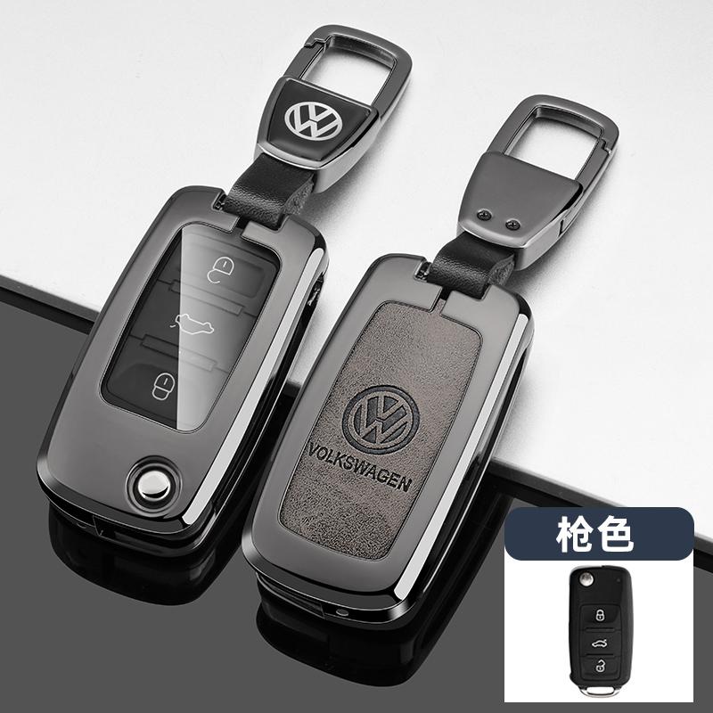 For VOLKSWAGEN VW Car Key Case Cover Shell For Volkswagen VW Polo Golf Passat Tiguan Beetle Caddy T5 Up Eos Skoda Octavia Seat L