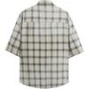 Zara Washed Plaid Short Sleeve Casual Shirt Men Shirts Medium-Gray 4877400-809