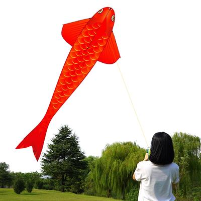 Red Carp Kite, Red Carp Kite for Adults and Teens, Ideal for Beginners, Easy To Assemble and Operate, Includes Storage Bag, Perfect for Outdoor