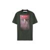 OFF WHITE T-shirt z obrazem Caravaggia OMAA038S21JER0055901
