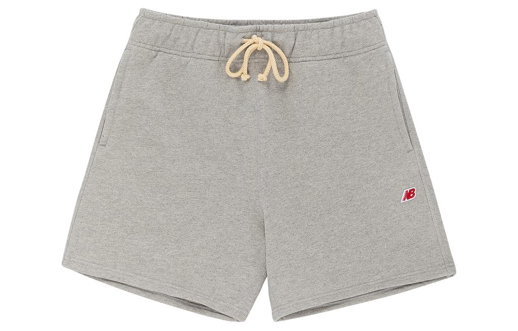New Balance Teddy Made Core Shorts Athletic Grey MS21548-AG