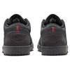 Air Jordan 1 Low SE Craft Mörk Rökig Röd Herr Sneakers Grå Mörk-Rök-Grå Varsity-Röd FD8635-001