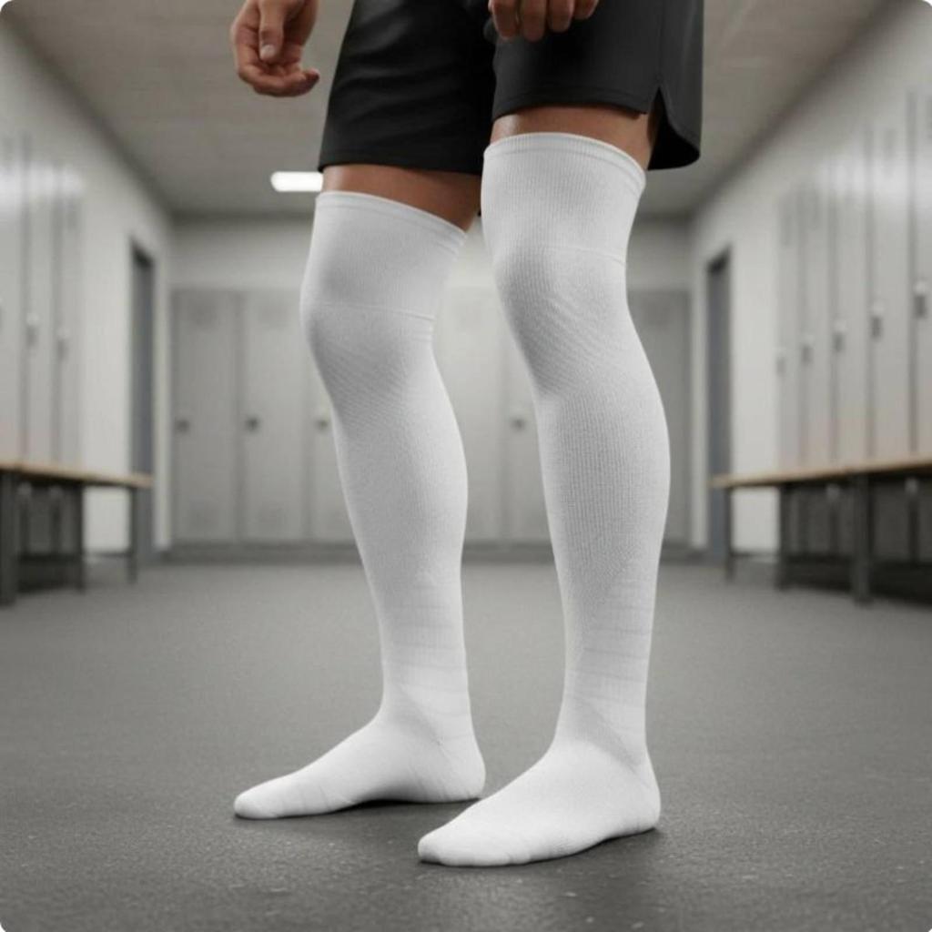 Baseball Hockey Socks Arch and Ankle Support over-the-Knee Sports for Men