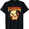 Pokémon Episch Süß Flamara Im Feuer Angriff Große Brust Poster T-Shirt