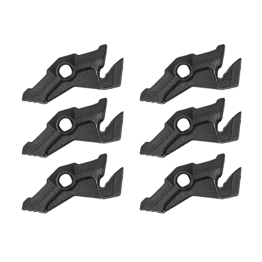 6Pcs Magnetic Tripod Gas Tanks Bracket Canister Stabilizer Gas Tanks Bracket Bottle Shelf Stand for Backpacking Cooking