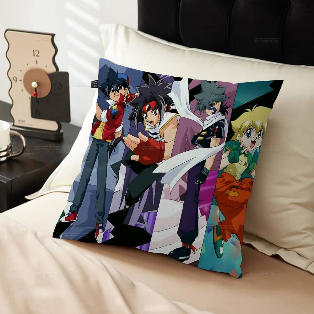 Horký Anime B-Beyblade Polštář Dárky Domácí Kancelářské Vybavení Ložnice Pohovka Auto Potah Polštáře Pouzdro 45x45cm