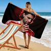 Dominik Szoboszlai Print Beach Towel, Large Soft Quick Dry Towel for Beach Camping Swimming