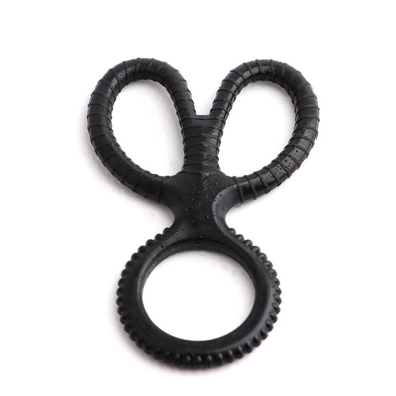 Men's Anti-Ejaculation Ring: Penis Lock, Sperm Control, Testicle Support, Foreskin Sleeve, Adult Product