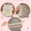 Attache de cheveux Couronne de Princesse Perle pour Enfants 2025 - Accessoires pour Cheveux Filles