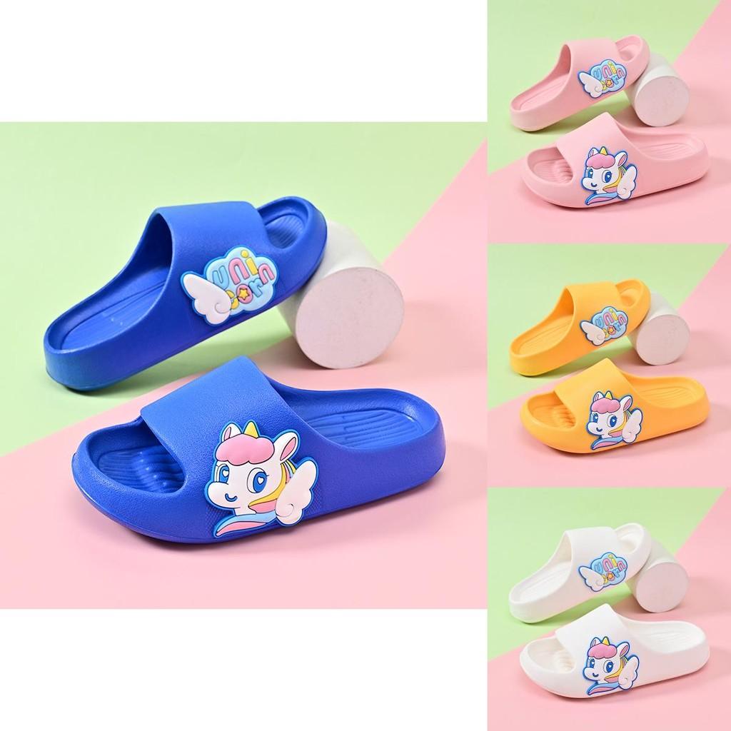 And Colorful Playful Kids Cartoon Slippers With Soft Eva Sole For Comfort