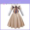 M3gan Girls' Halloween Costume Dress For Cosplay Polyester Fabric Available In Multiple Sizes