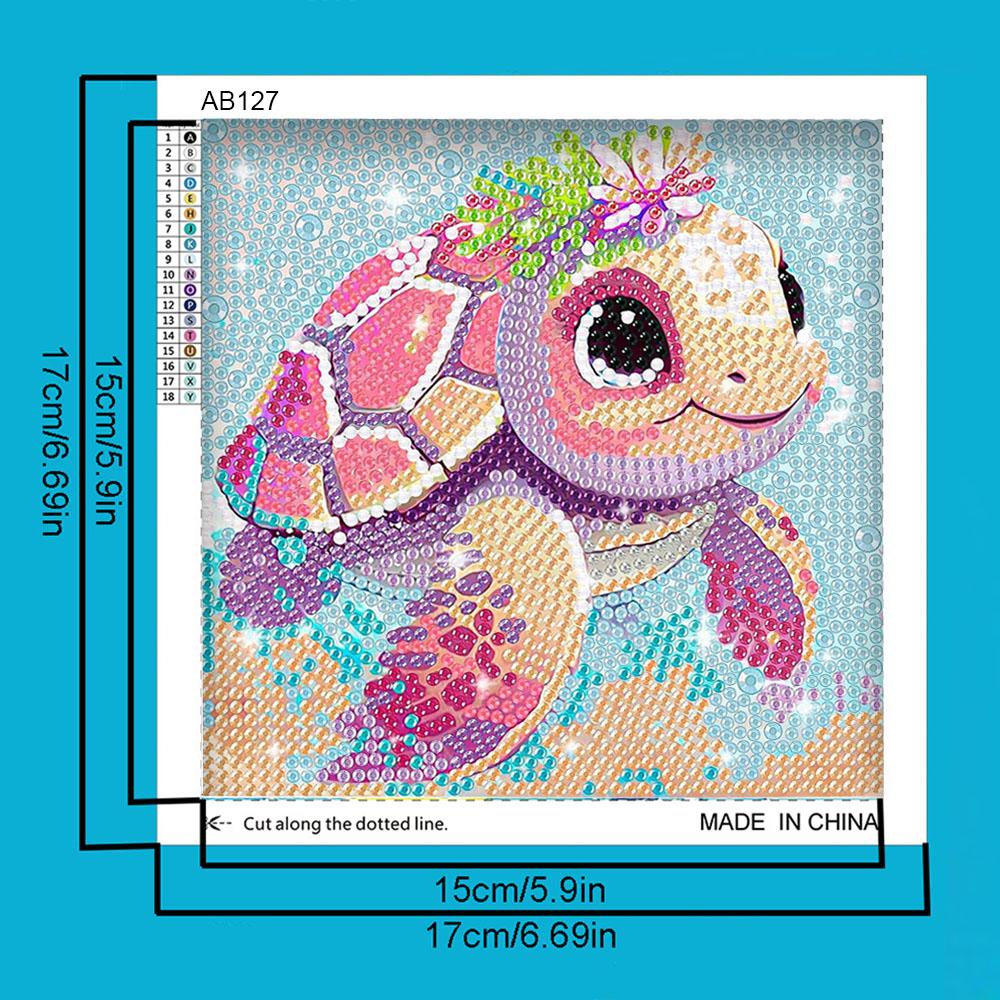 Full Drill 5D DIY Diamond Painting Kit Cute Animal Diamond Art Painting Set Suitable For Adult Beginner Home Wall Decor