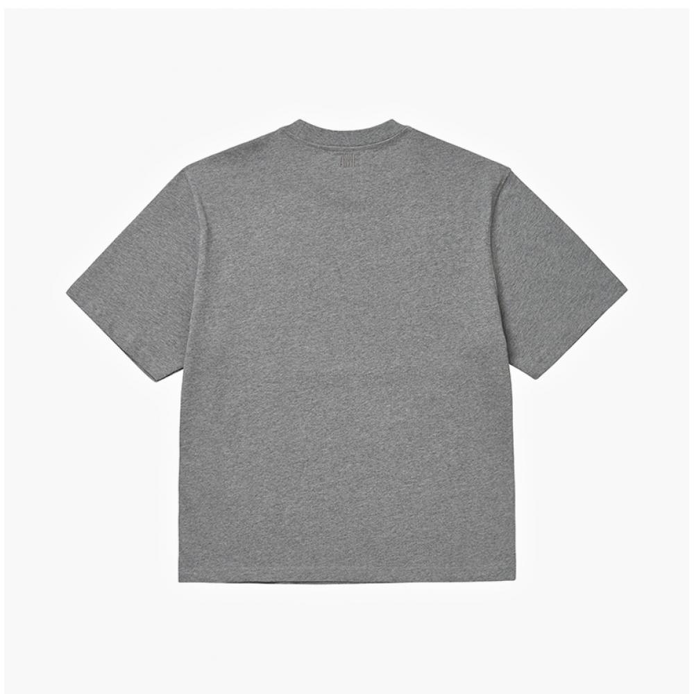 Ami Bfuts005 726 0951 Ami De Coeur Small Heart Logo Public Short Sleeve Tee