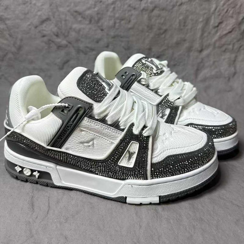 Nuove scarpe da ginnastica casual con plateau originali da donna versatili scarpe bianche sportive scarpe da uomo stile papà