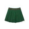 MALBON GOLF Tricot Hot Summer Mesh Skirt Green (Woman)