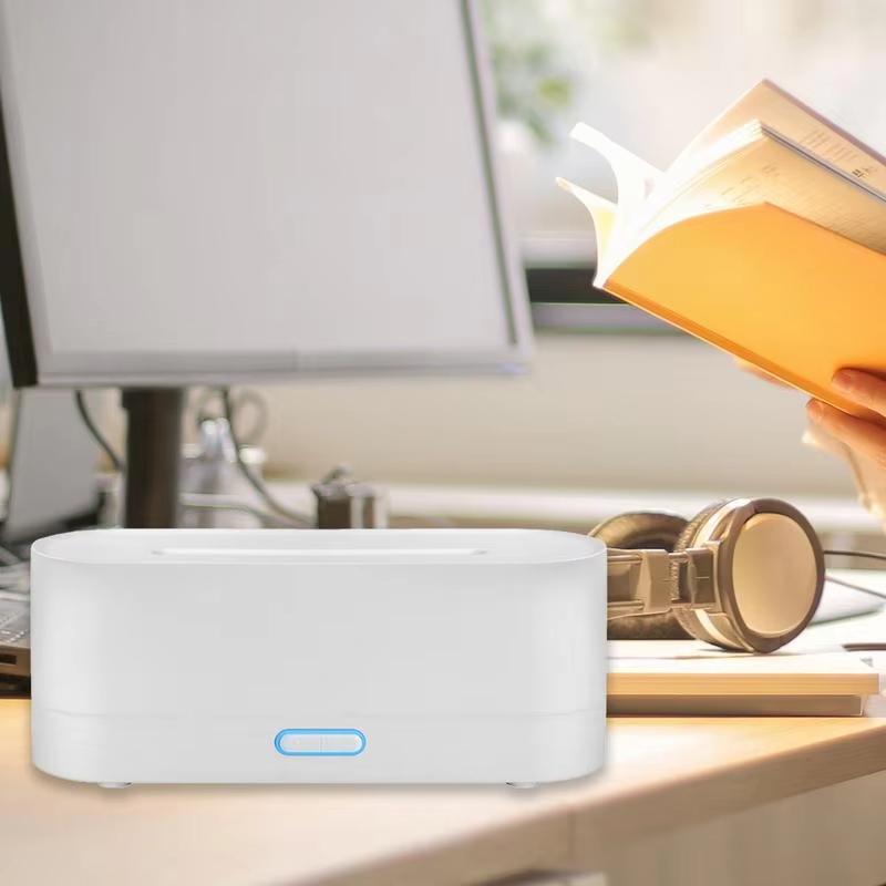 New Flame Air Humidifier Aroma Diffuser 160mL Home Ultrasonic Cool Mist Maker Fogger Essential Oil Simulation Flame Lamp Difusor