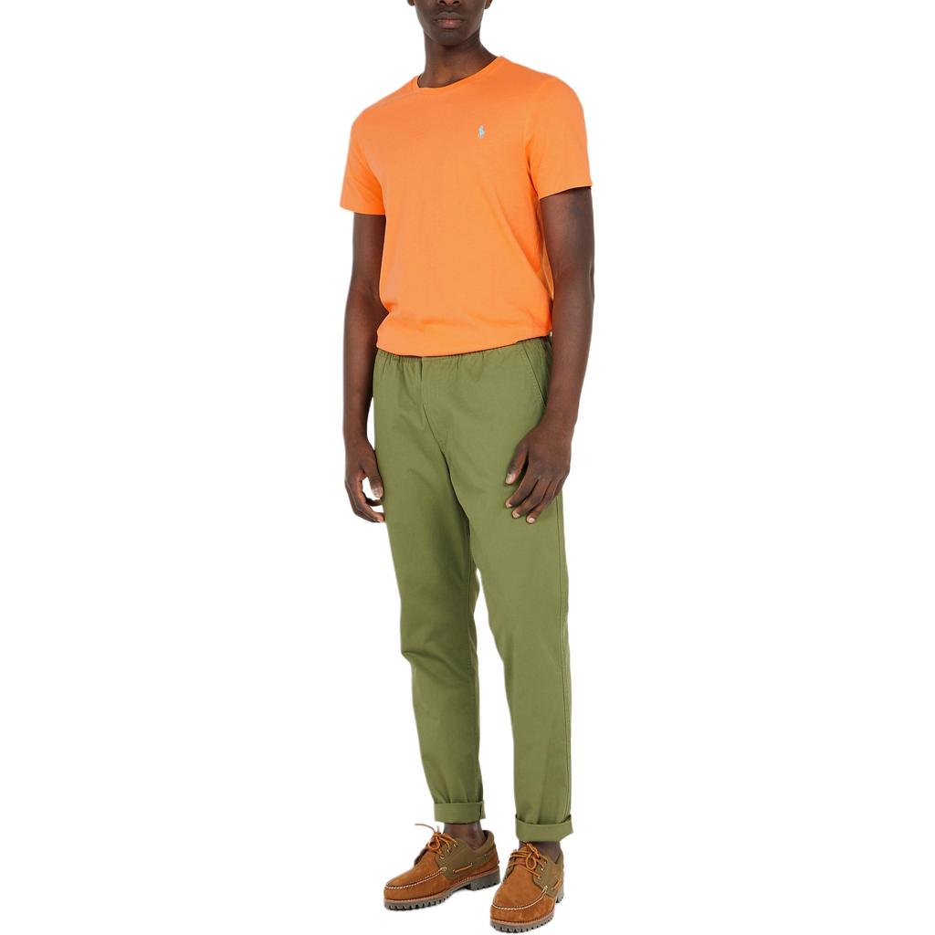 Polo Ralph Lauren Pony-Stickerei Crewneck T-Shirt 710671438-406
