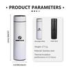 GFOU9 Car Temperature Display Thermos Cup Stainless Thermos Bottle For BMW X1 X2 X3 X4 X5 X6 F49 F39 F25 G01 F16 G06 G07 F25 F30