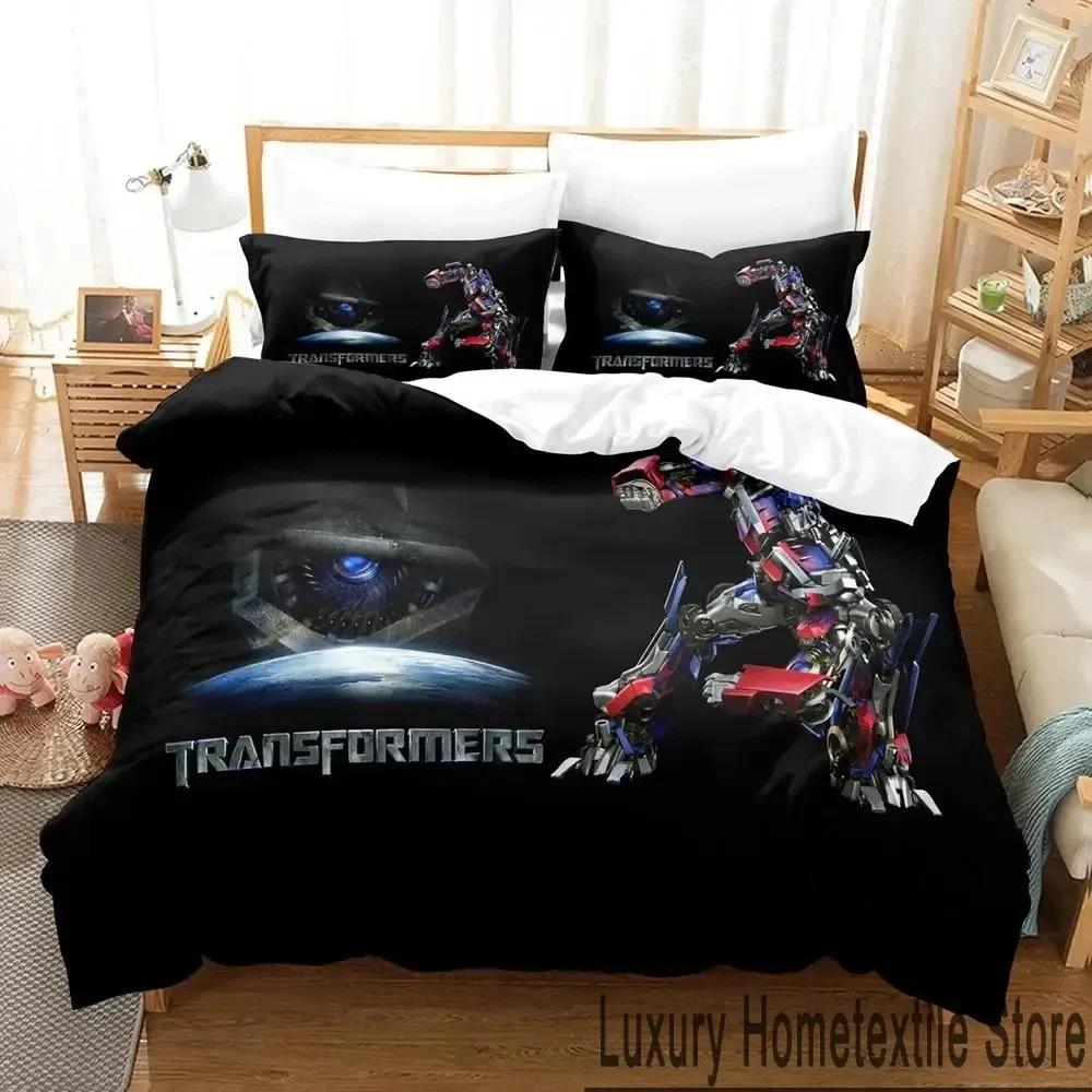 3D Druck Tran Formers Bettwäsche Set Jungen Mädchen Twin Queen King Size Bettbezug Kissenbezug Bett Jungen Erwachsener Heimtextil