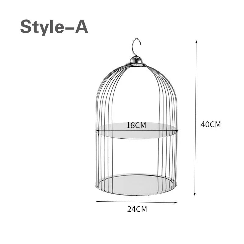 Wedding Buffet Cake Set Up Dessert Table Decorations Display Rack Set European Style Snack Rack Food Stand Cake Stand Cake Stand