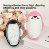 Penguin Lint Remover Reusable Portable Roller for Clothes Pet Hair Remover Washable Dust Removal Hairs Sticky Portable Gel Lint