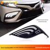 Compatible 2021 Camry LED Daytime Running & Modified Fog Lights for 8th Gen.