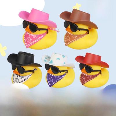 Western Cowboy Duck Milk Tea Shop Gifts: Children's Playhouse Toys with Little Yellow Duck Theme