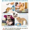LMETJMA Lick Mat for Dogs and Cats Silicone Licking Mat with Suction Cups for Anxiety Relief Square Dog Slow Feeder Lick Pat