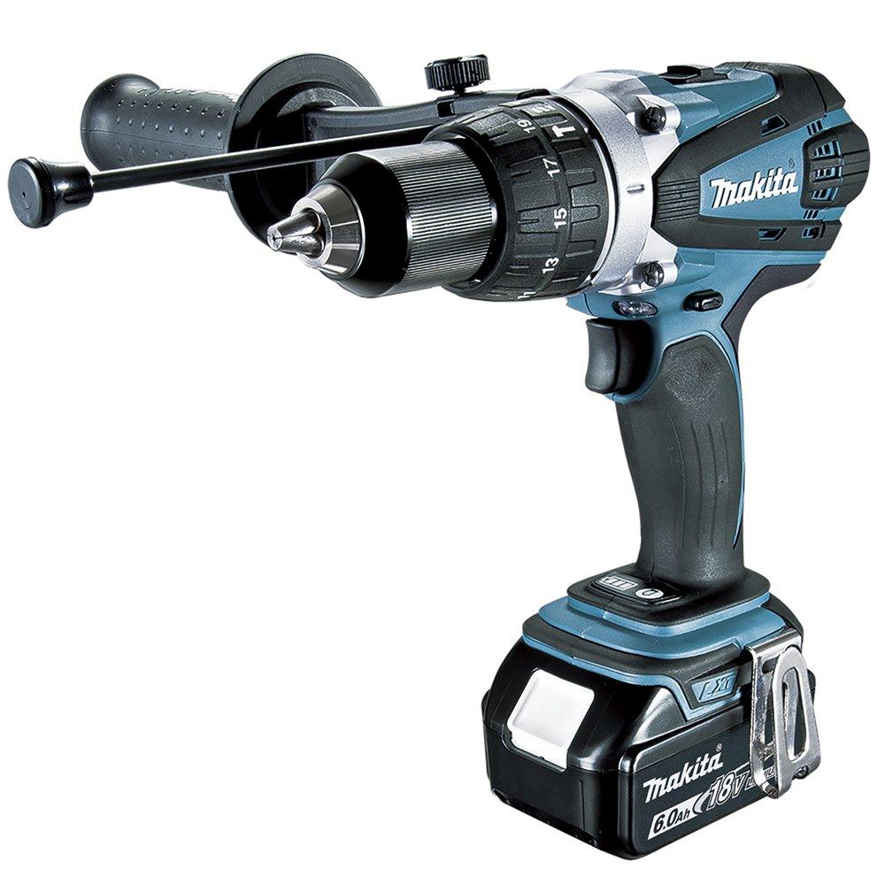

Makita Rechargeable Vibration Driver Drill HP458DRGX чорний