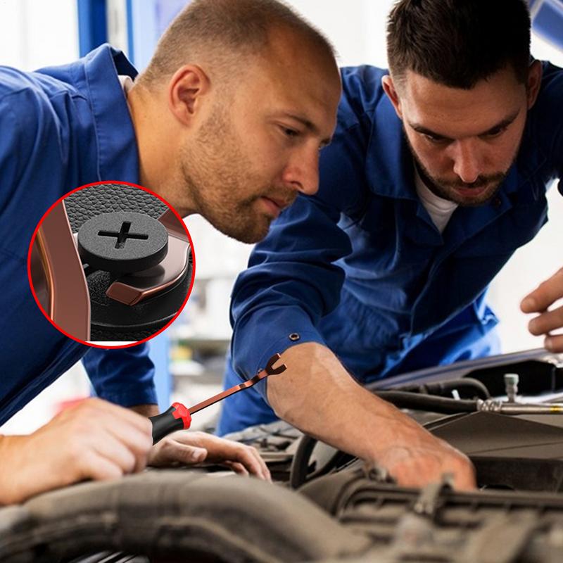 Verkleidungshebelwerkzeug Auto Halteklammer Zange Fahrzeug Befestigungsmittel Entferner Schnalle Schraubendreher Für Automobil LKW Türverkleidungen