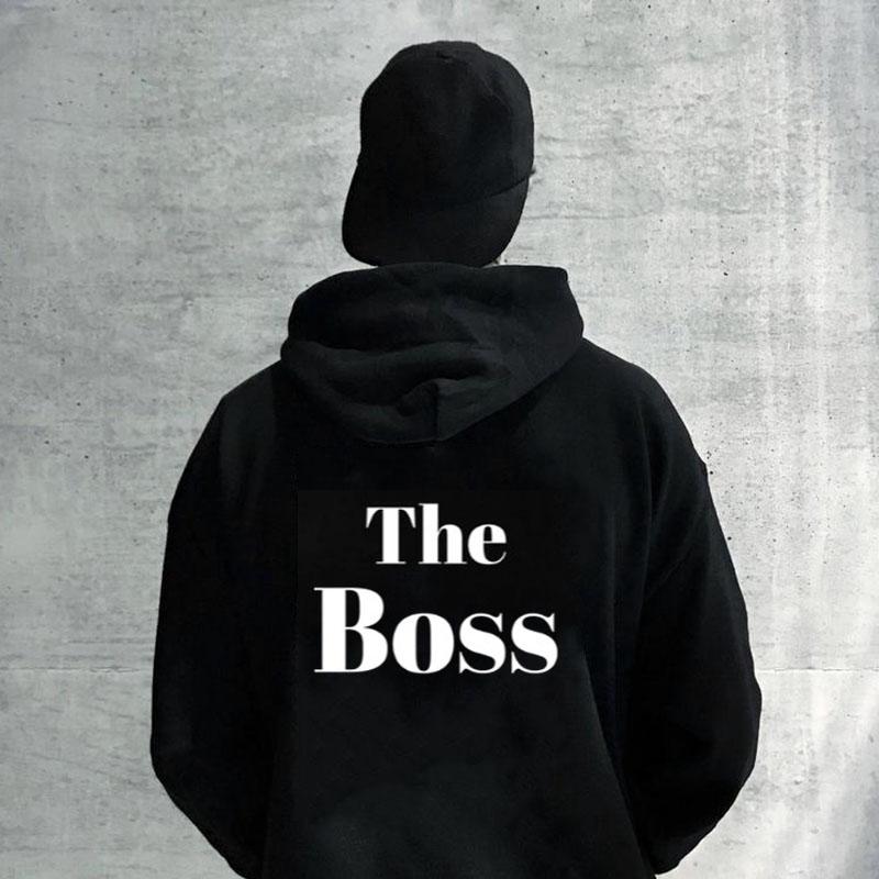 Lovers Couples Hoodies Casual Pullovers Gift Funny Couple Hoodies Women Men Lovers Letter Printed Sweatshirt