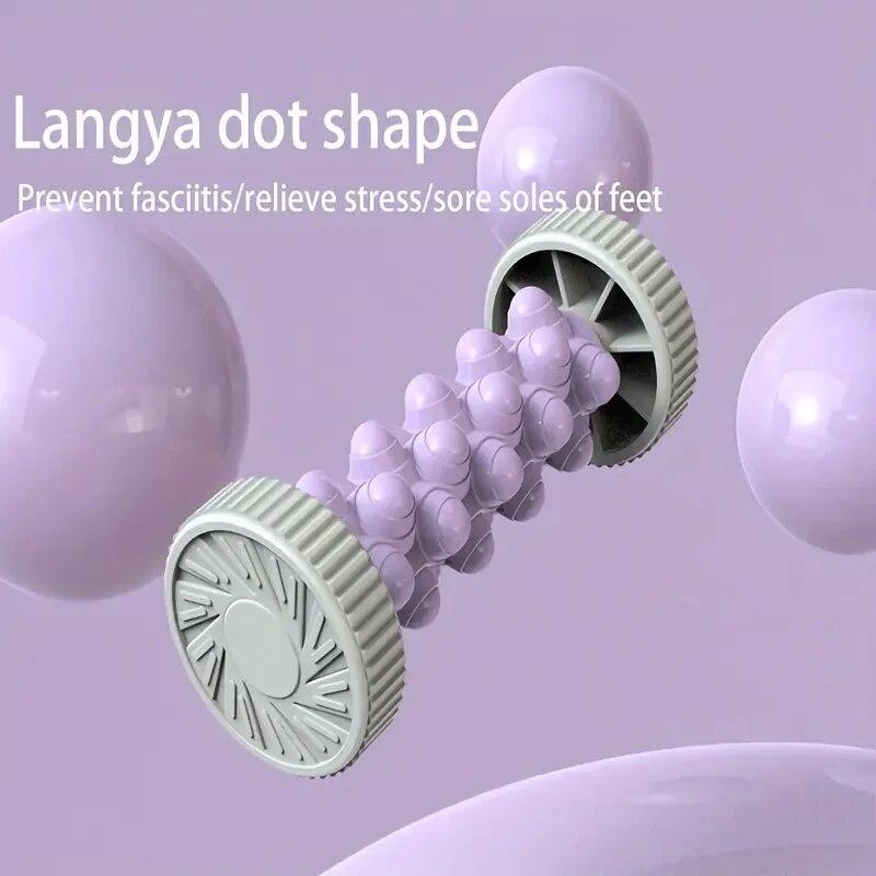 1 Pc Roller Hand Foot Massager Relieve Plantar Fasciitis Foot Arch Pain Yoga Fitness Sole Muscle Relaxation Foot Massage Roller