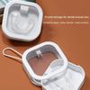 Hair Tie Organizer Portable Travel Qtip Holder Hair Accessories Storage Box Hair