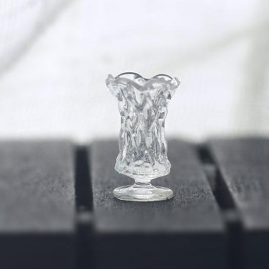 Mini-Vase Gute Verarbeitung Angenehmes Handgefühl Maßstab 1/12 Mini-Blumenvase Jardiniere Modell zur Dekoration