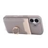 Crossbody Vertical Cards Solt Ring Holder Wallet Leather Case For iPhone 16 Pro Max 15 Plus 14 13 12 11 16e Lanyard Bag Cover