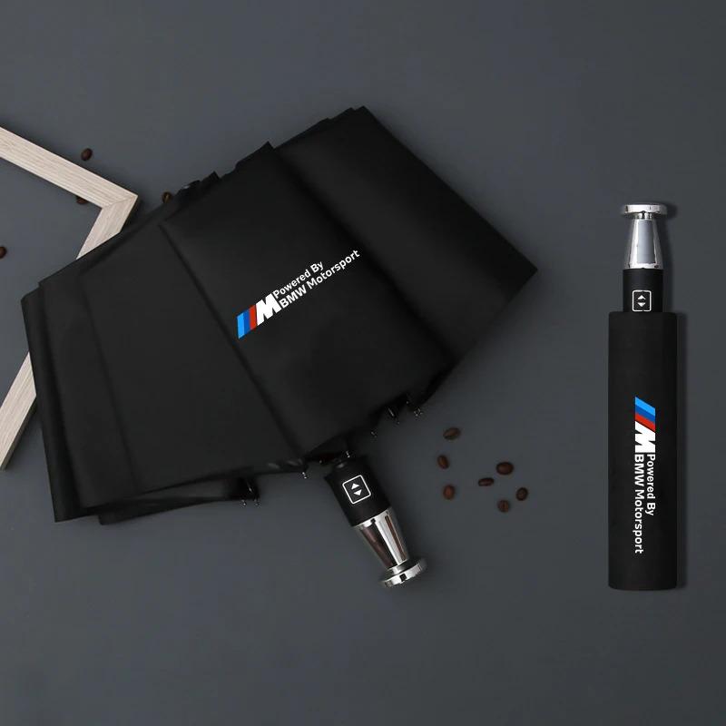 Pro BMW M Motorsport F10 F15 F25 F30 G20 G30 E39 E46 E60 E90 X1 X3 X4 X5 X6 X7 Auto Automatické Sklápěcí Větruodolné Sluneční Clona Deštník bzvm78
