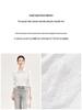 Women's Early Spring Loose Casual Lace Cotton Shirt with Bamboo Joint Design