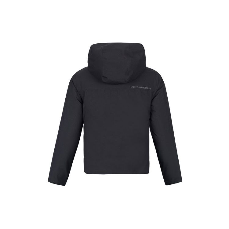 Under Armour Casual Hooded Down Jacket Women Outerwear Black 1328265-001