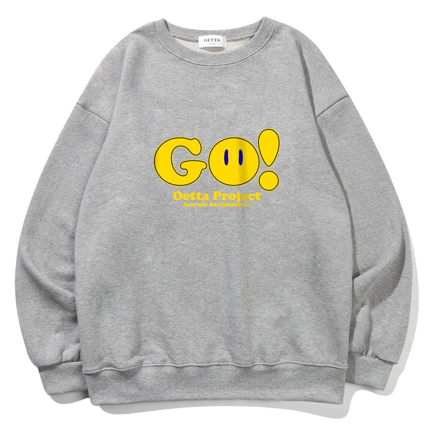 Yda Go Свободная толстовка Серая 2Xl/Free