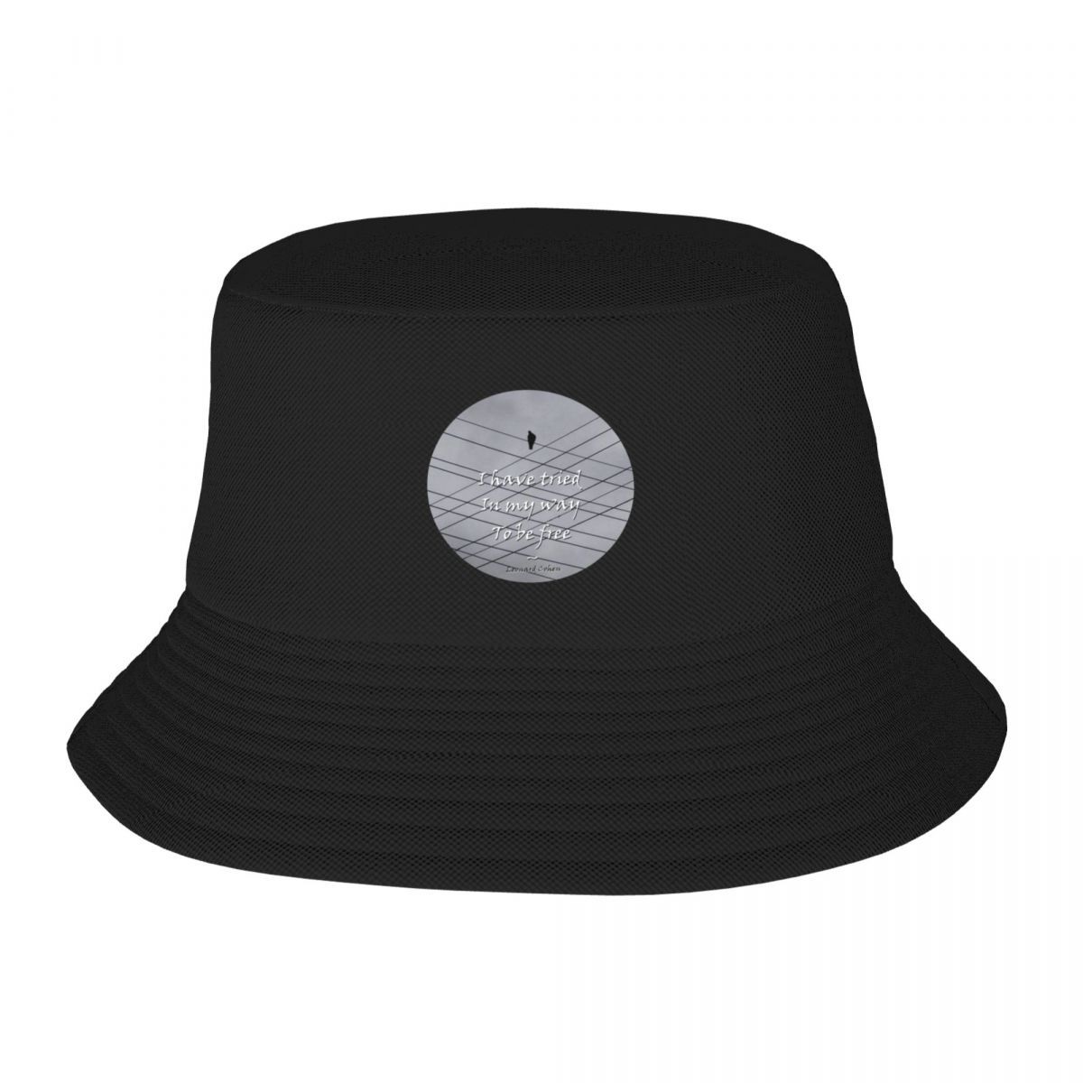 NEW I Have Tried In My Way To Be Free Bucket Hat Cute Derby Hat Caps For Women Unisexs